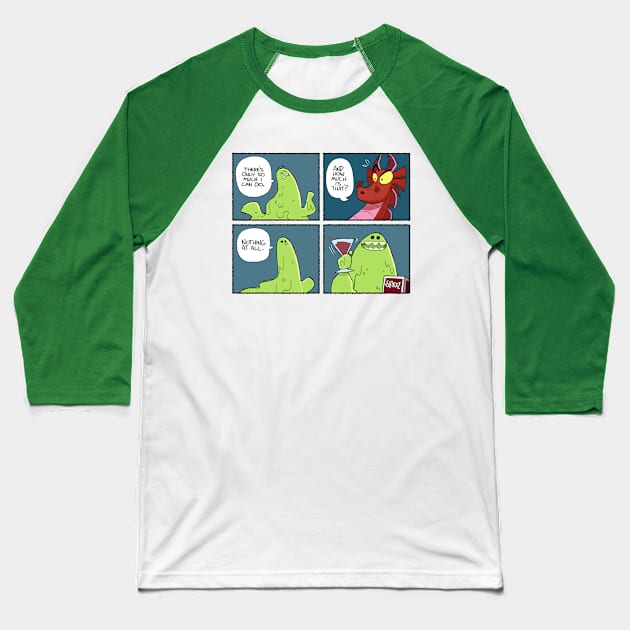 Only so much I can do Baseball T-Shirt by Slack Wyrm